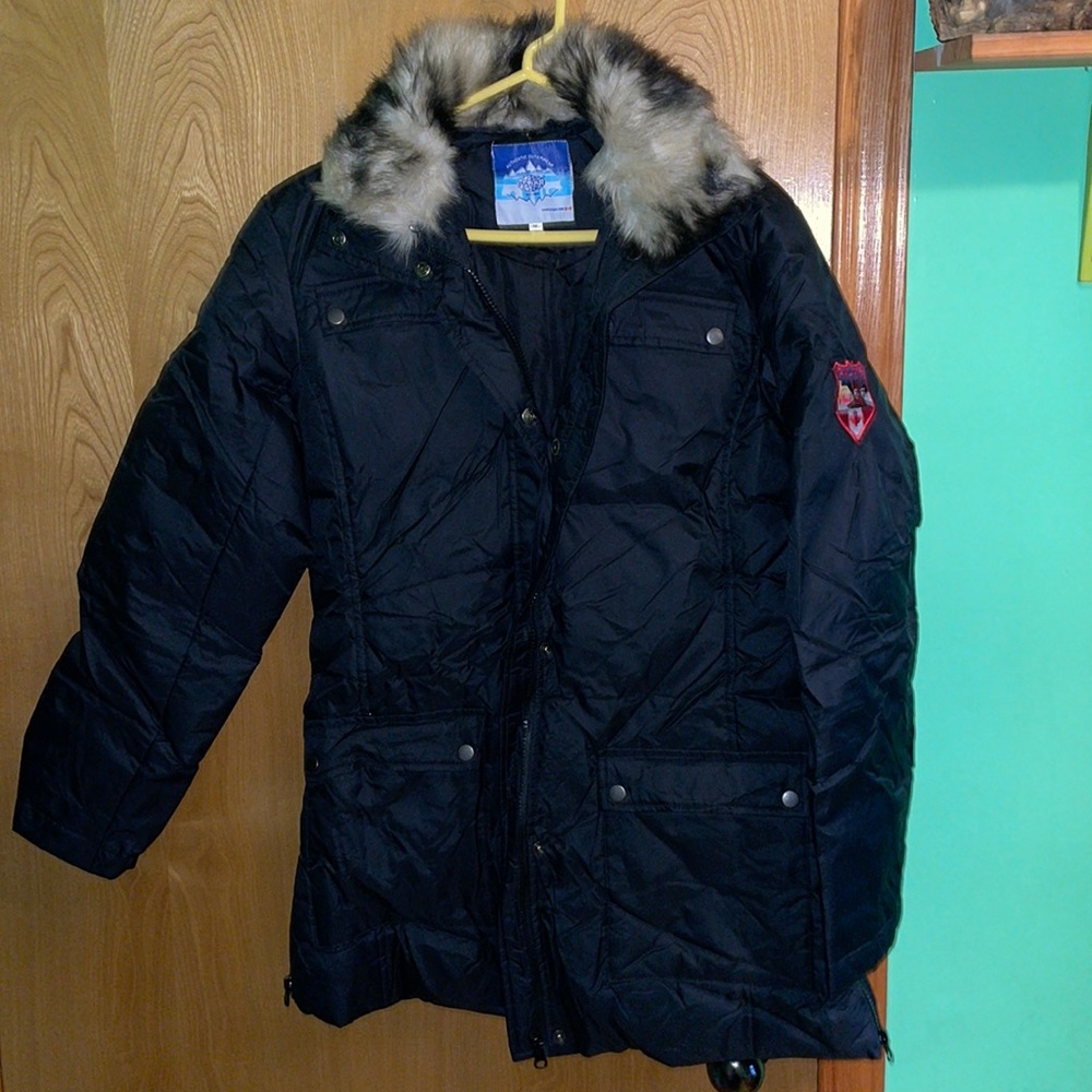 Pajar | NWOT black parka jacket with down and feather inside | size M